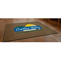 Flocked Olefin Indoor Logo Mat - 2 Color (3'x4')